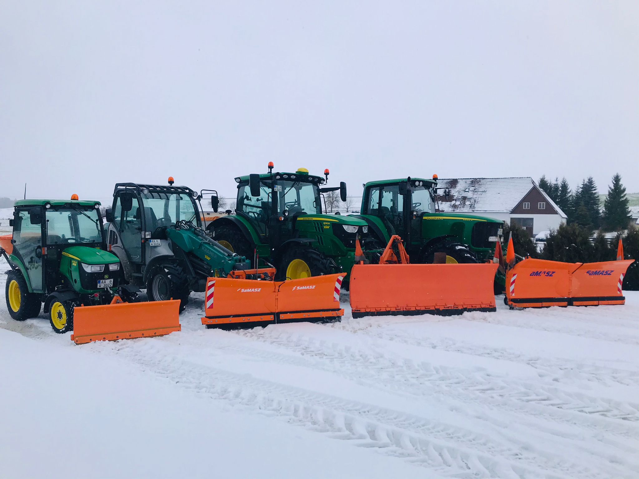 Winterdienst im Einsatz